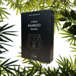 FLOW Bambus boxershorts/trunks 2 Pack