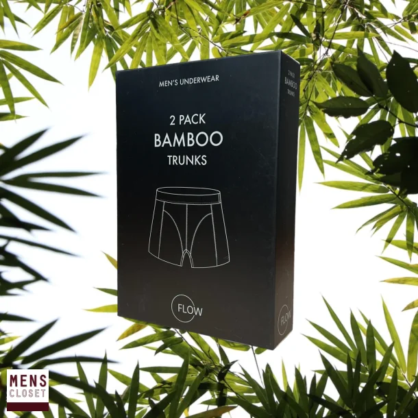 FLOW Bambus boxershorts/trunks 2 Pack