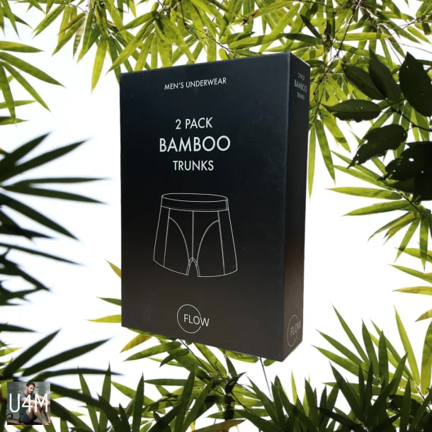 FLOW Bambus boxershorts/trunks 2 Pack