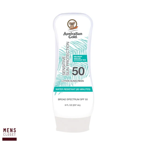 Australian Gold - Sensitive Skin Lotion SPF 50 - 237 ml