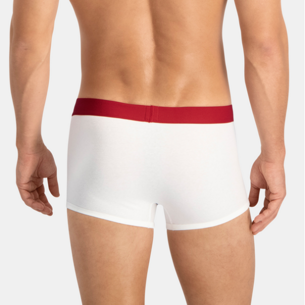 Levis hvide Trunks 2 pack med rd kontrast