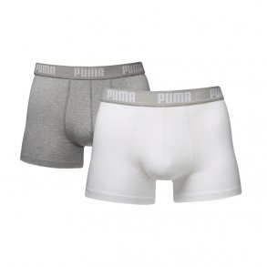 PUMA BASIC BOXER WHITE/GREY 2PACK