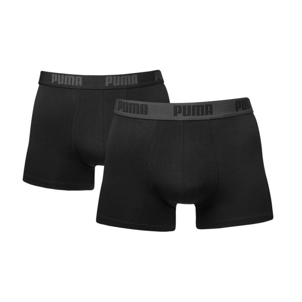 PUMA BASIC BOXER BLACK 2PACK