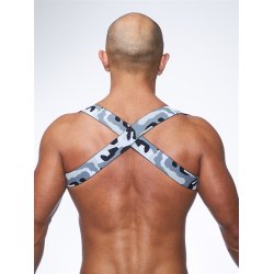 Camo Sling Back Club Harness Grey