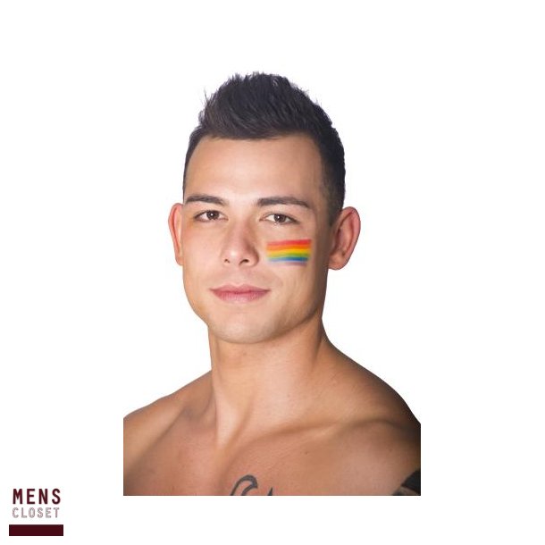 Pride Rainbow Face paint 