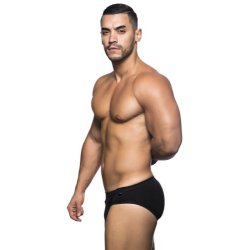 Basix Tagless Comfort Brief, Sort
