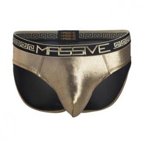 MASSIVE Gladiator Brief Gold