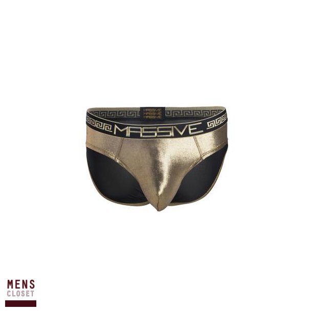 MASSIVE Gladiator Brief Gold