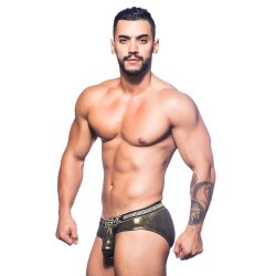 MASSIVE Gladiator Brief Gold