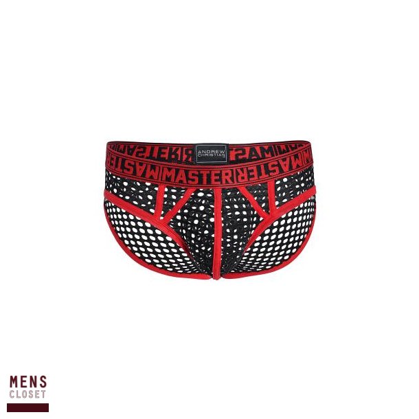 Master Net Brief Black/red