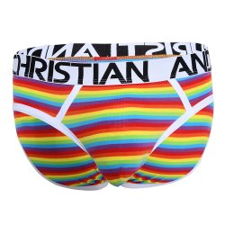 Pride Rainbow Stripe Love Brief 