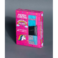 Boy Brief Unicorn 3-Pack 