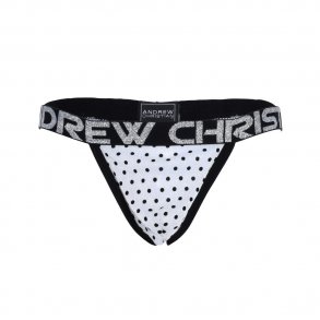 Sheer Dots Y-Back Thong w/Almost Naked