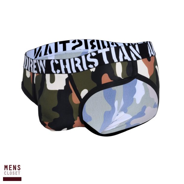 Camouflage Brief w/Almost Naked