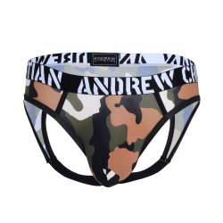 Camouflage Locker Room Jock w/Almost Naked