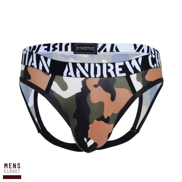 Camouflage Locker Room Jock w/Almost Naked