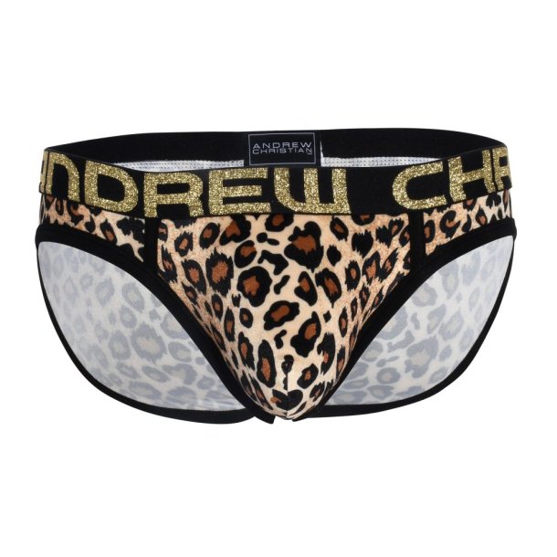 Plush Leopard Brief w/ Almost Naked