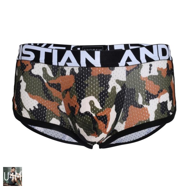 Camouflage Mesh Boxer w/ Almost Naked