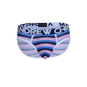 Newport Mesh Stripe Brief w/ Almost Naked