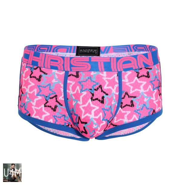 Bright Stars Mesh Boxer w/ ALMOST NAKED