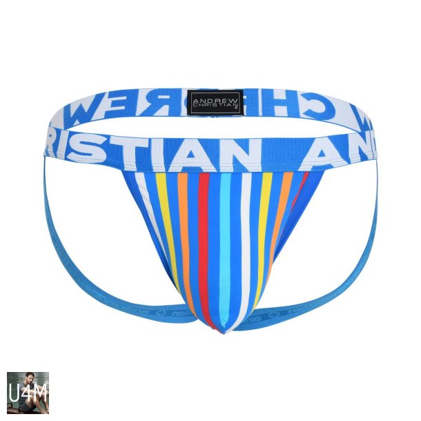 DOORBUSTER! California Stripe Jock w/ ALMOS