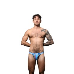 DOORBUSTER! California Stripe Jock w/ ALMOS