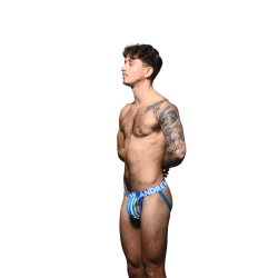 DOORBUSTER! California Stripe Jock w/ ALMOS