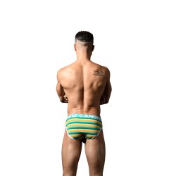 Riviera Stripe Brief w/ ALMOST NAKED