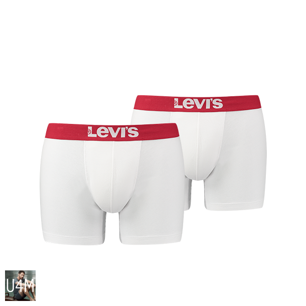 Levis white boxer brief 2 pack