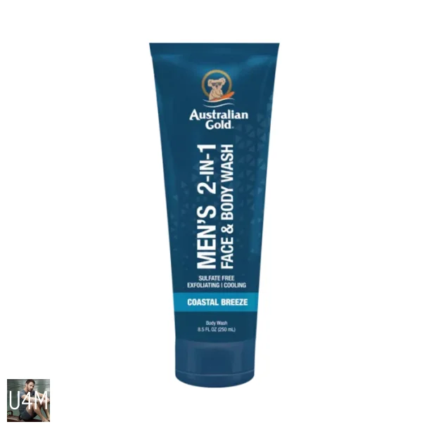 Australian Gold Men's 2-in-1 Face &amp; Body Wash