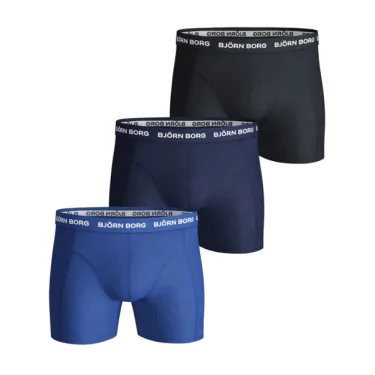 Björn Borg Boxer Navy/Dark/Blue 3-pack