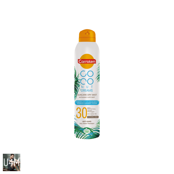 Carroten Suncare Dreams Dry Mist SPF 30 spray