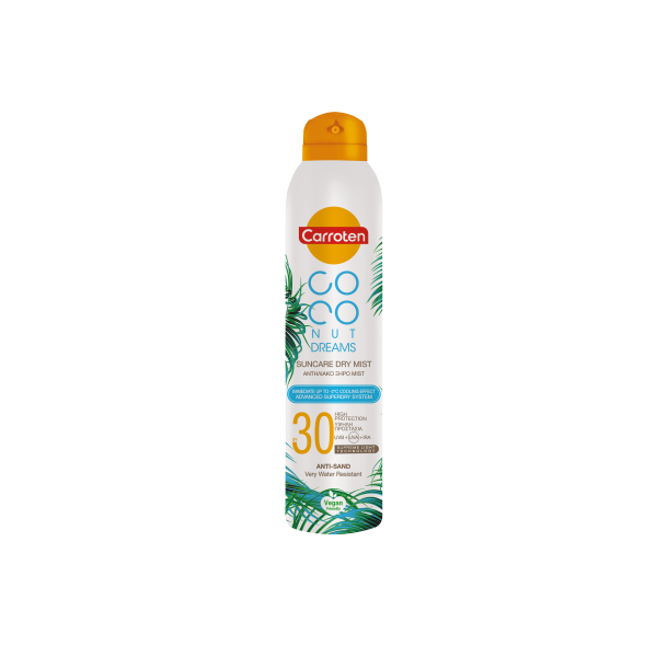 Carroten Suncare Dreams Dry Mist SPF 30 spray