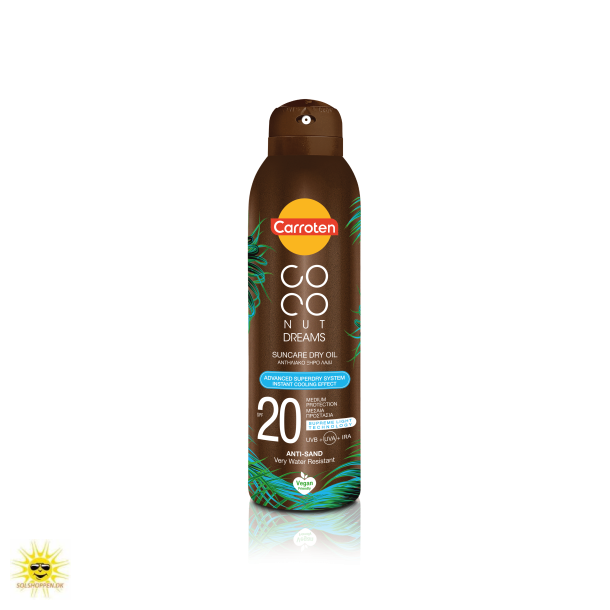 Carroten Coconut Dreams - Dry Oil SPF 20 spray - Bruner
