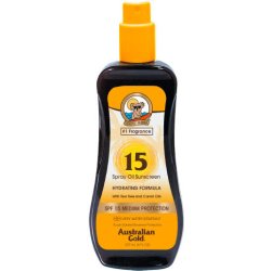 Australian Gold - Carrot sun oil (gulerod) spray Faktor 15