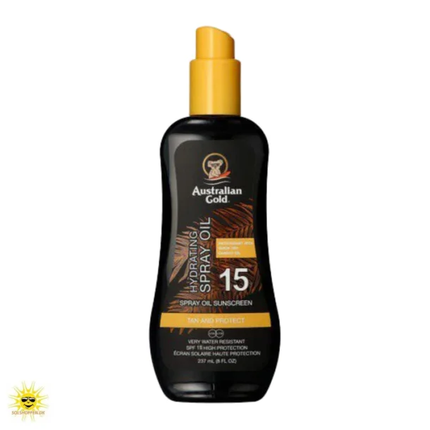 Australian Gold - Carrot sun oil (gulerod) spray Faktor 15