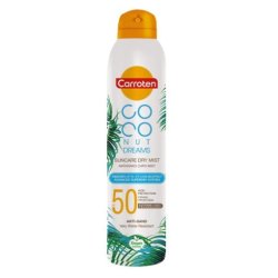 Carroten Coconut Dreams Dry Mist SPF 50 spray