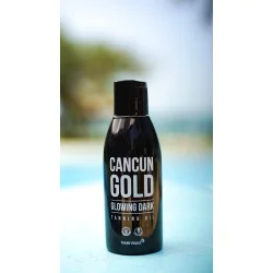Cancun Gold Glowing Dark Tanning Oil (Color Booster)