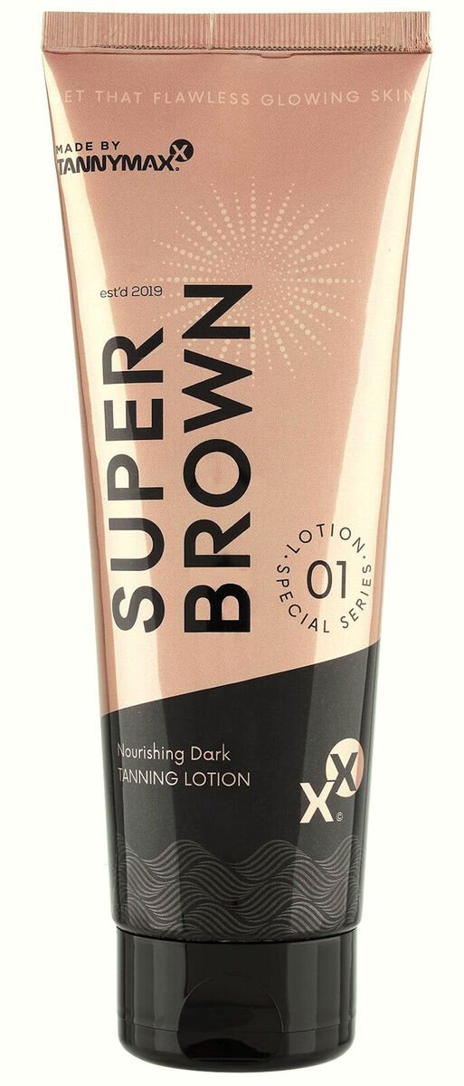 Tanny maxx Super Brown Nourishing Dark Tanning Lotion - 250 ml ...