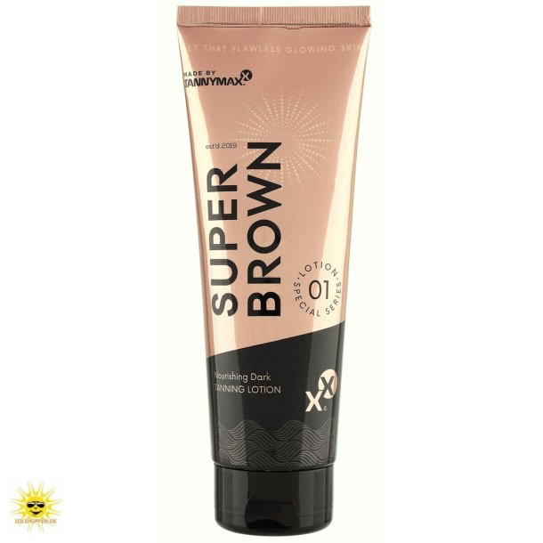 Tanny maxx Super Brown Nourishing Dark Tanning Lotion - 250 ml.