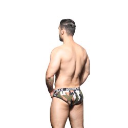 Camouflage Brief w/Almost Naked