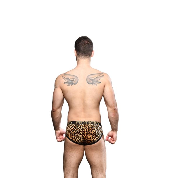 Plush Leopard Brief w/ Almost Naked