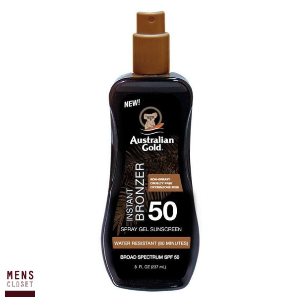 Solcreme med Bronzer  faktor 50 pumpe