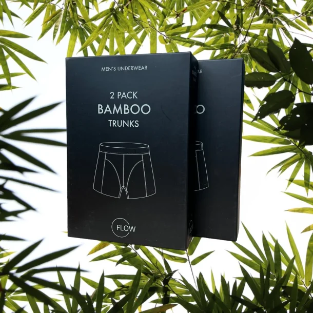 FLOW Bambus boxershorts/trunks 2 Pack