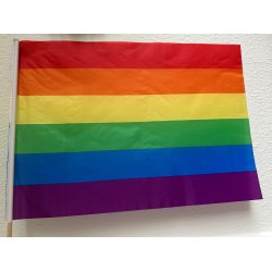 Pride regnbueflag, p trpind, Medium
