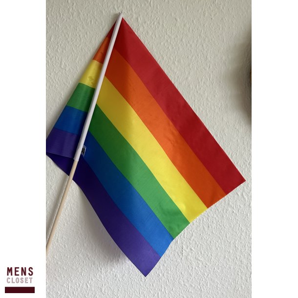 Pride regnbueflag, p trpind, Medium
