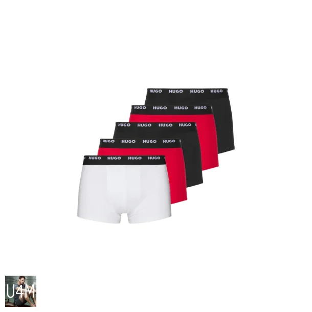 Hugo Boss Trunk 5 pack Black/Red/White