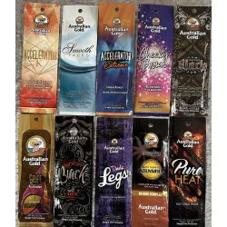 Pr�ve pakke 2 Australian Gold  TEST   10 x 15 ml.