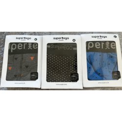 Super Ego  TRUNKS 3 par.  black/grey/blue  MEDIUM