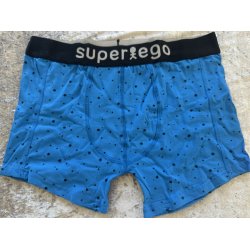 Super Ego  TRUNKS 3 par.  black/grey/blue  MEDIUM